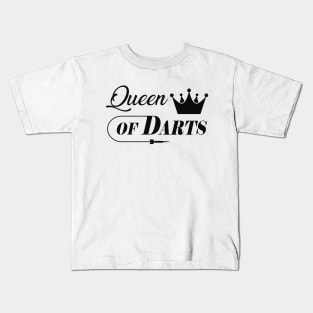 Queen of darts Kids T-Shirt